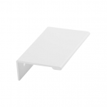 L-greep 70mm WIT 9010 mat